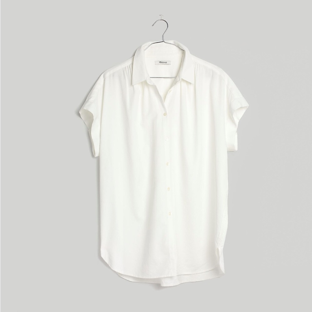 Madewell Central Shirt in Pure White